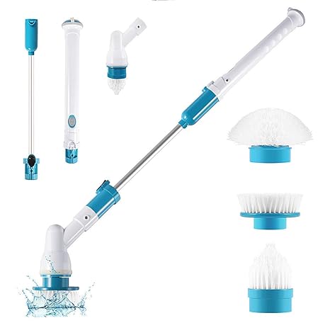 🧹 3-in-1 Electric Spin Scrubber Machine