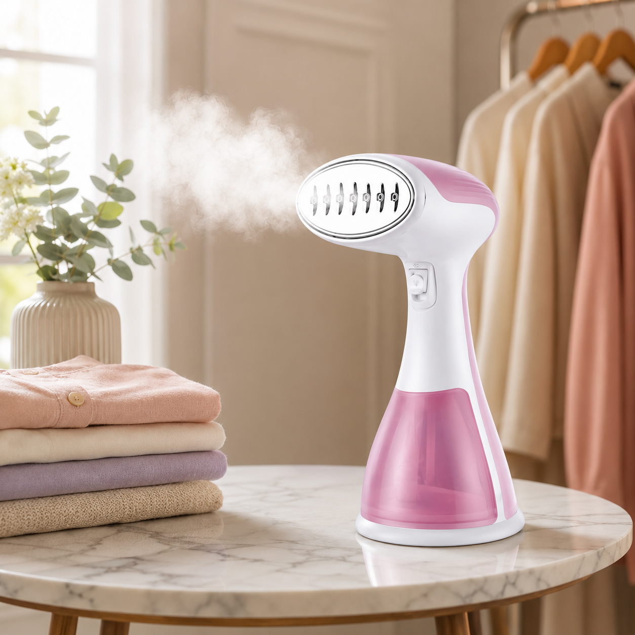 Portable Steam Iron – Powerful Wrinkle Remover for Clothes