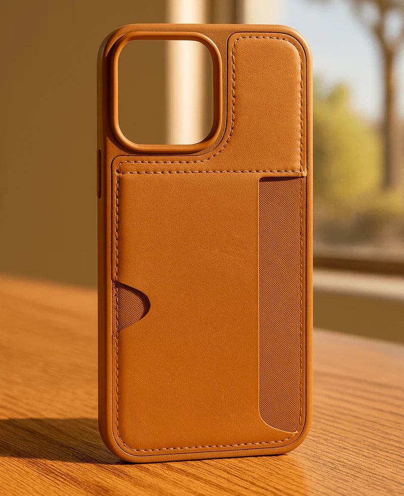 Leather Wallet Hybrid iPhone Case