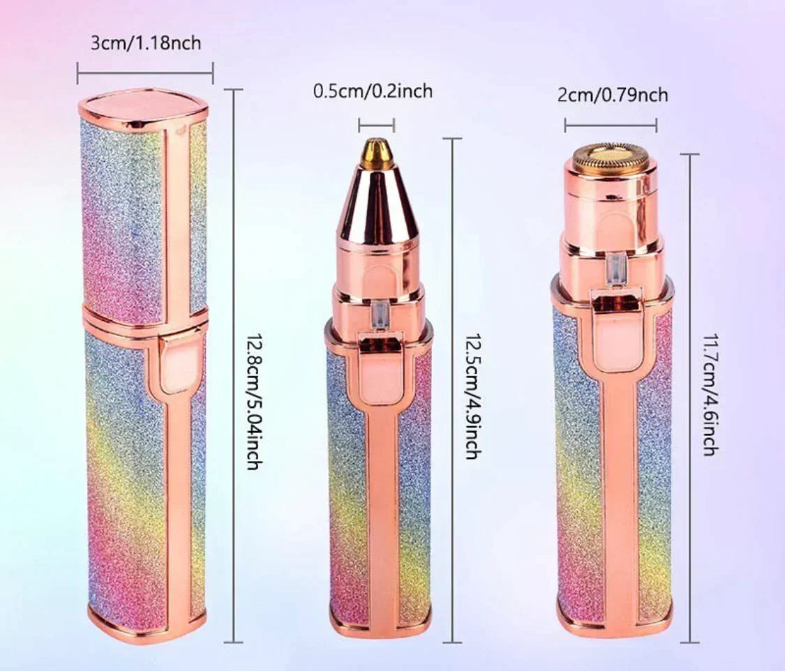 2 In 1 Eyebrow Trimmer &amp; Hair Shaver - souqsaving.com