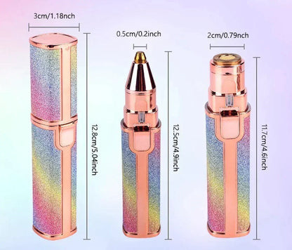 2 In 1 Eyebrow Trimmer &amp; Hair Shaver - souqsaving.com