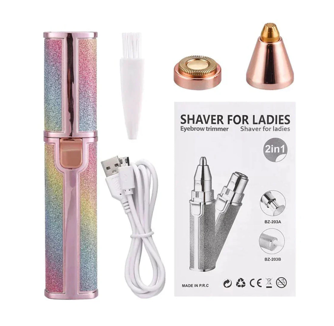 2 In 1 Eyebrow Trimmer &amp; Hair Shaver - souqsaving.com