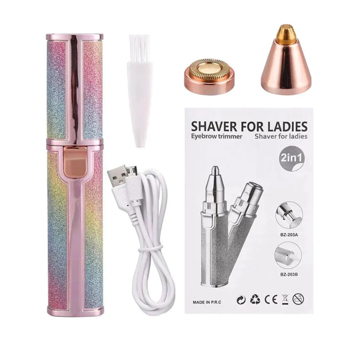 2 In 1 Eyebrow Trimmer &amp; Hair Shaver - souqsaving.com