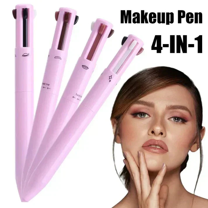 4 in 1 Makeup Pen - Waterproof &amp; Long Lasting - souqsaving.com