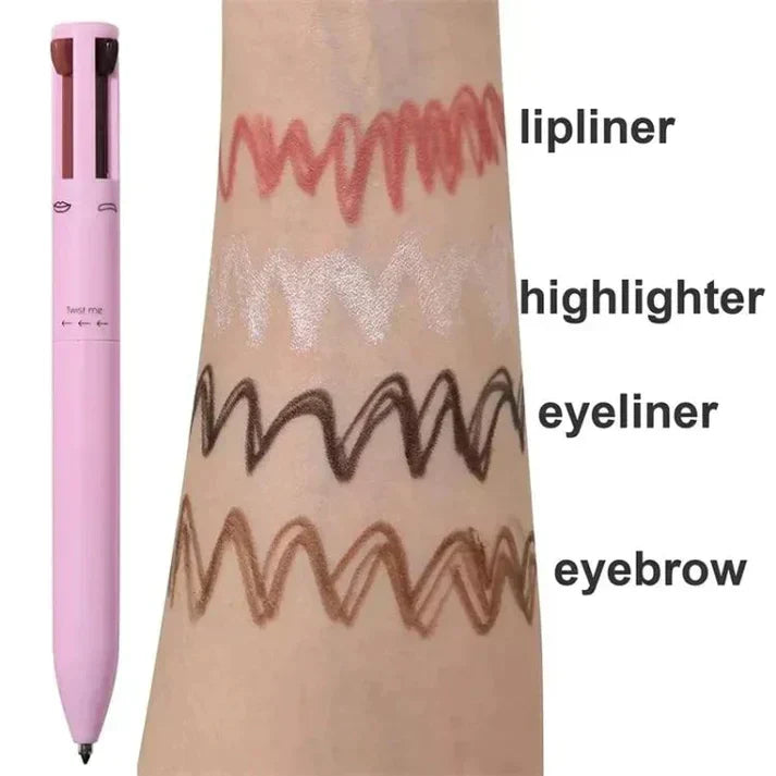 4 in 1 Makeup Pen - Waterproof &amp; Long Lasting - souqsaving.com