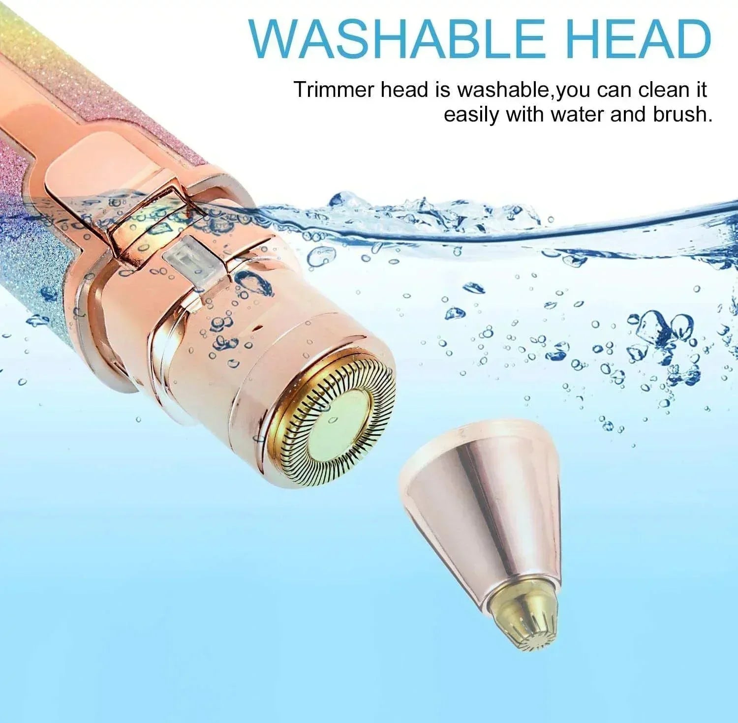 2 In 1 Eyebrow Trimmer &amp; Hair Shaver - souqsaving.com