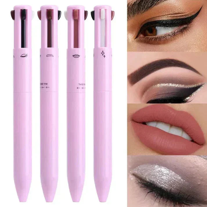 4 in 1 Makeup Pen - Waterproof &amp; Long Lasting - souqsaving.com
