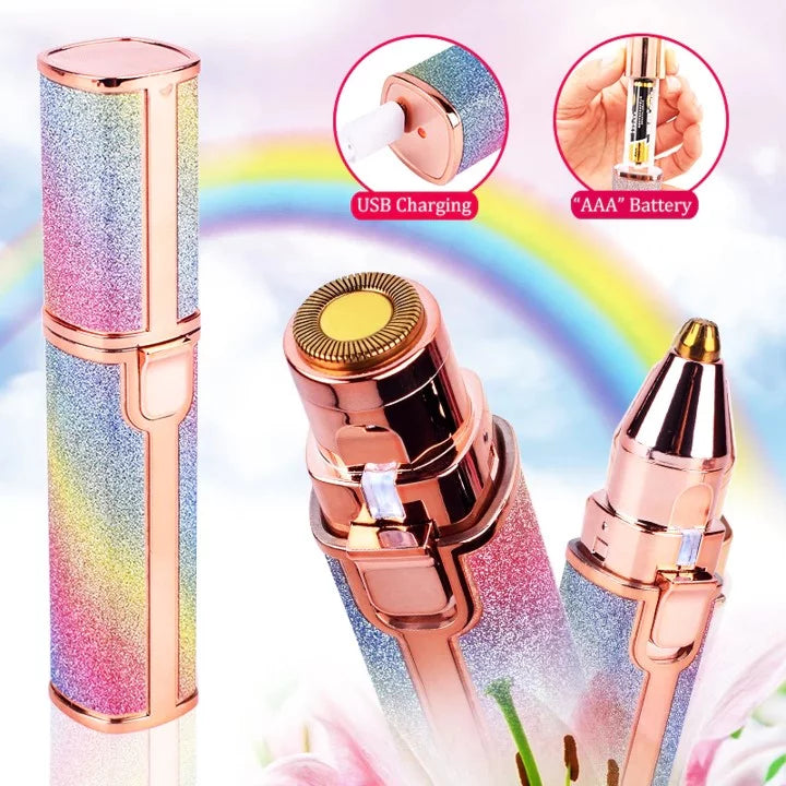 2 In 1 Eyebrow Trimmer &amp; Hair Shaver - souqsaving.com
