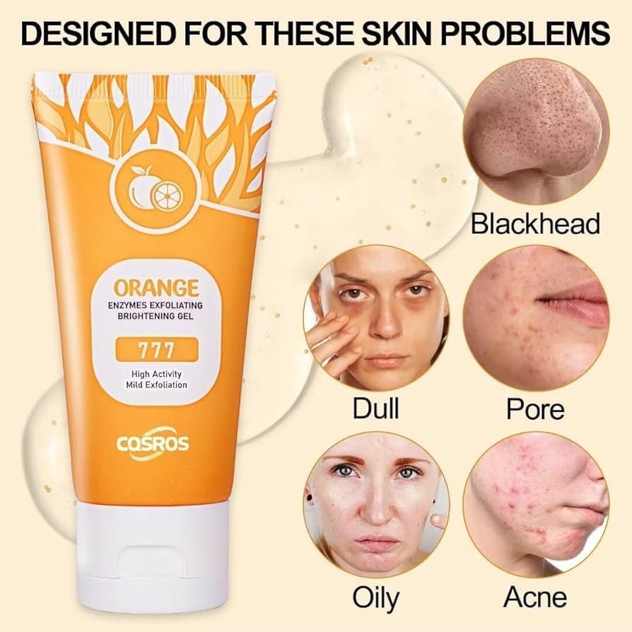 Orange Exfoliating Gel for Face &amp; Body