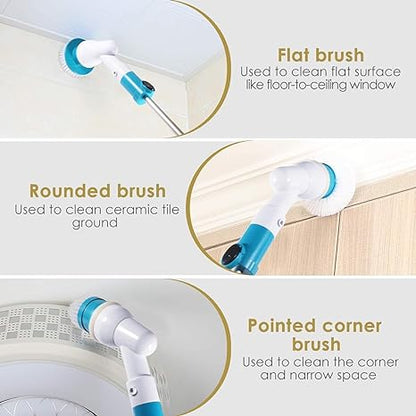 🧹 3-in-1 Electric Spin Scrubber Machine