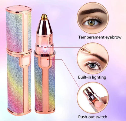2 In 1 Eyebrow Trimmer &amp; Hair Shaver - souqsaving.com