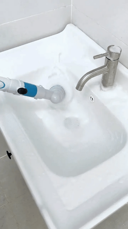 🧹 3-in-1 Electric Spin Scrubber Machine