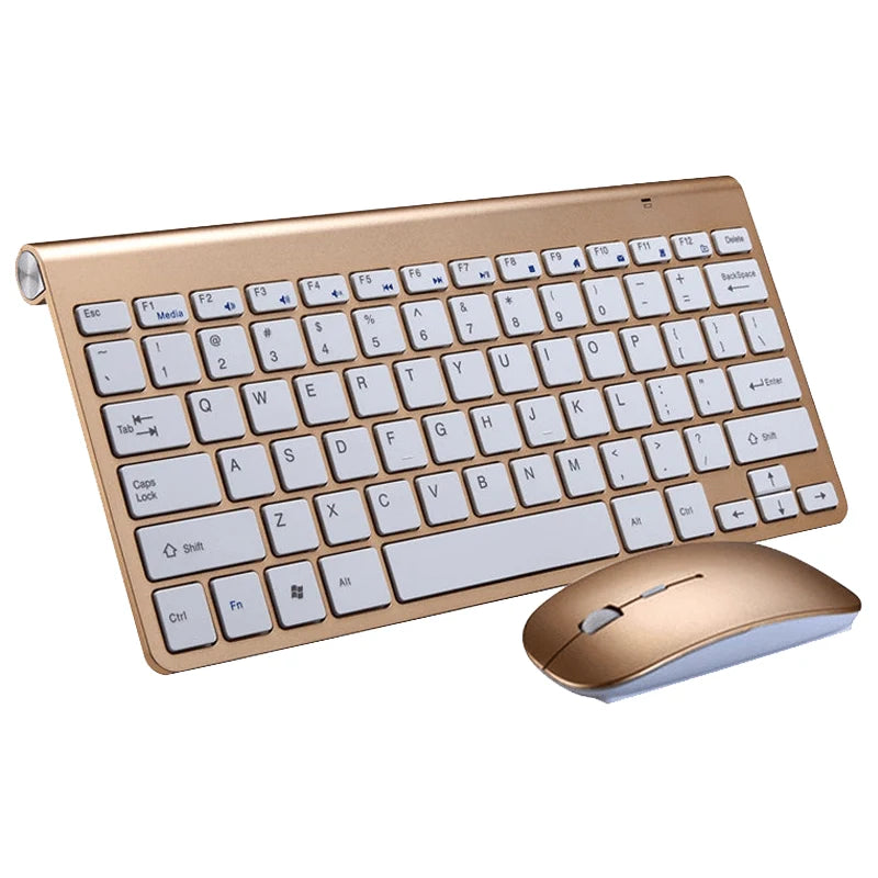 Ultra‑Slim Wireless Keyboard &amp; Mouse Combo